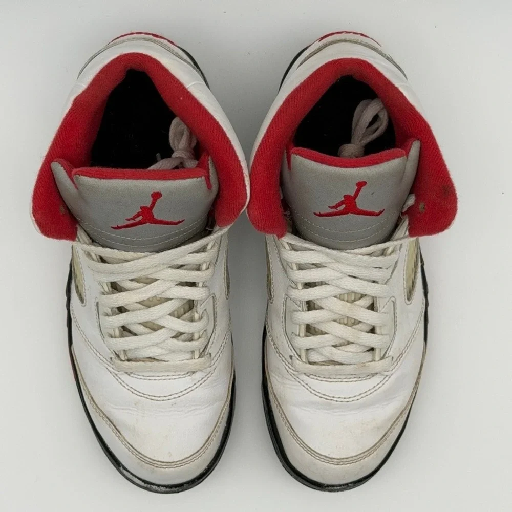 Air Jordan 5 Retro OG Fire Red 440889-102 Size 3Y